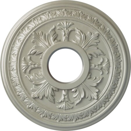 Ekena Millwork Baltimore Ceiling Medallion (Canopies up to 5 1/2"), 15 3/8"OD x 4 1/4"ID x 1 1/2"P, Flash Copper CM15BAFCS